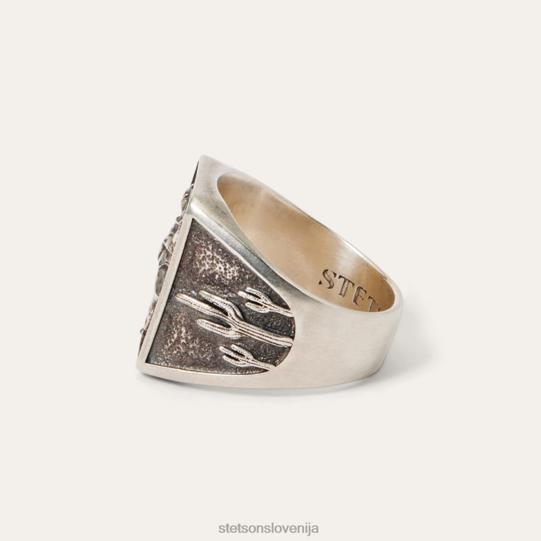 Stetson moški kavbojski prstan Z6H88424 ena barva pripomoček