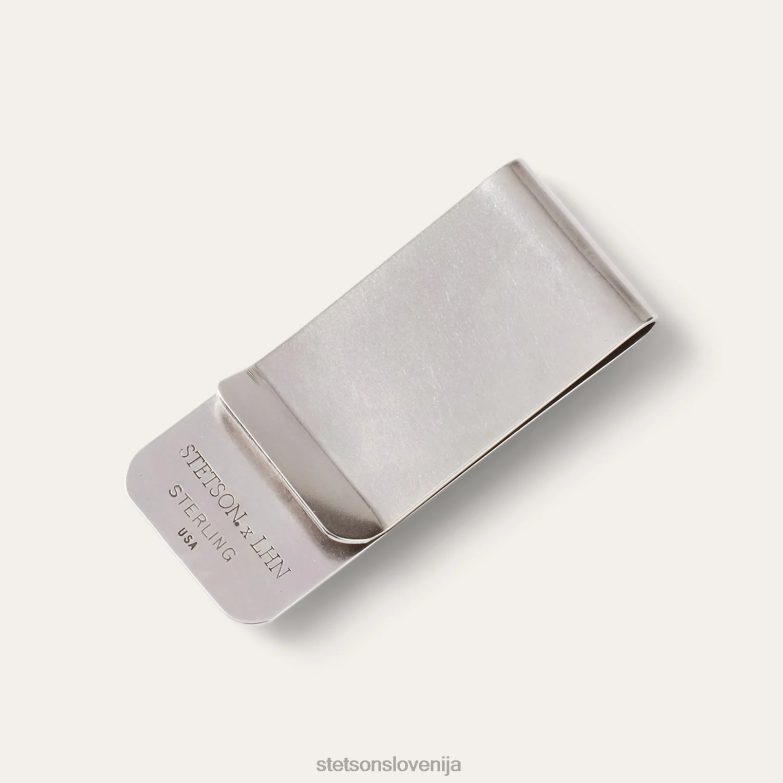 Stetson moški sponka za denar ameriškega bivola Z6H88415 srebro/medenina pripomoček