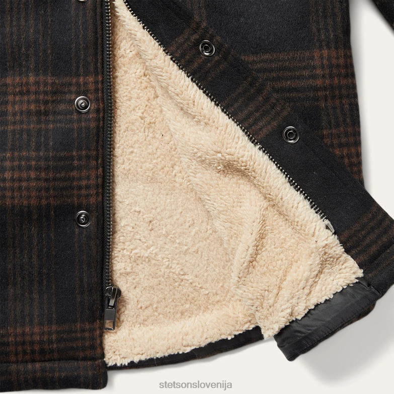 Stetson moški jac-majica Z6H88394 rjav oblačila