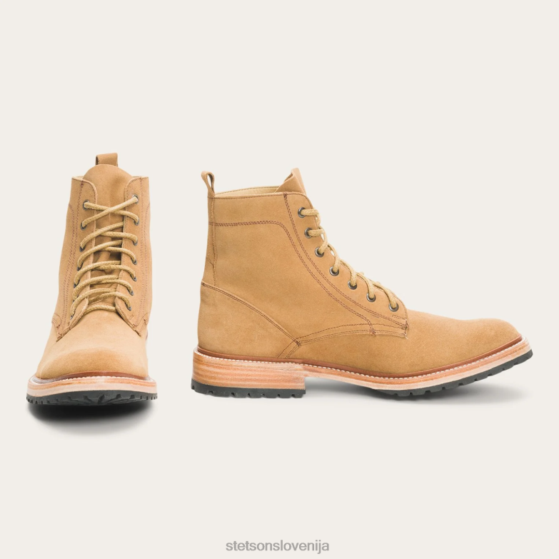 Stetson moški chukka Z6H88245 semiša tan obutev