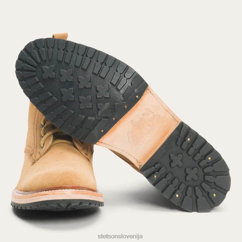 Stetson moški chukka Z6H88245 semiša tan obutev