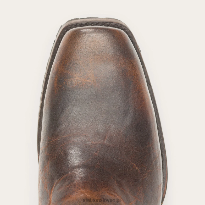 Stetson moški heritage jermenski škornji Z6H88233 rjav obutev