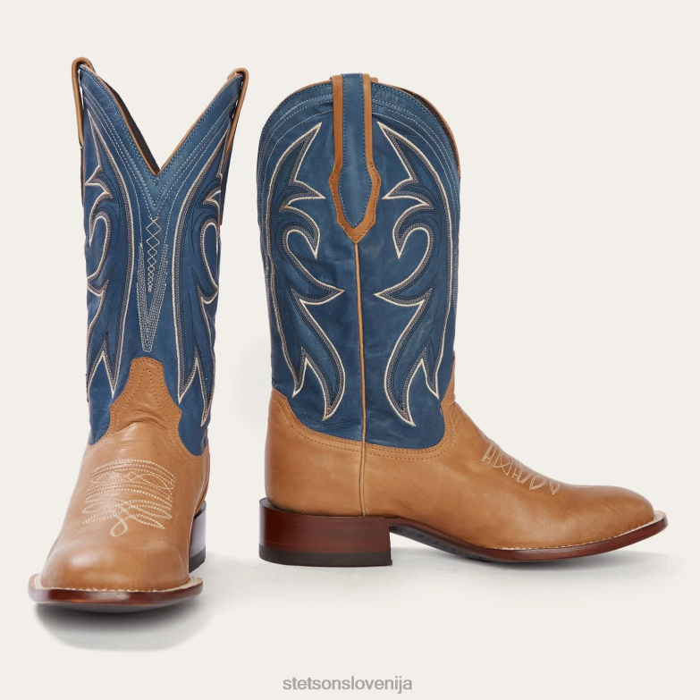 Stetson moški mat kavbojski škorenj casper Z6H88224 porjavelost obutev