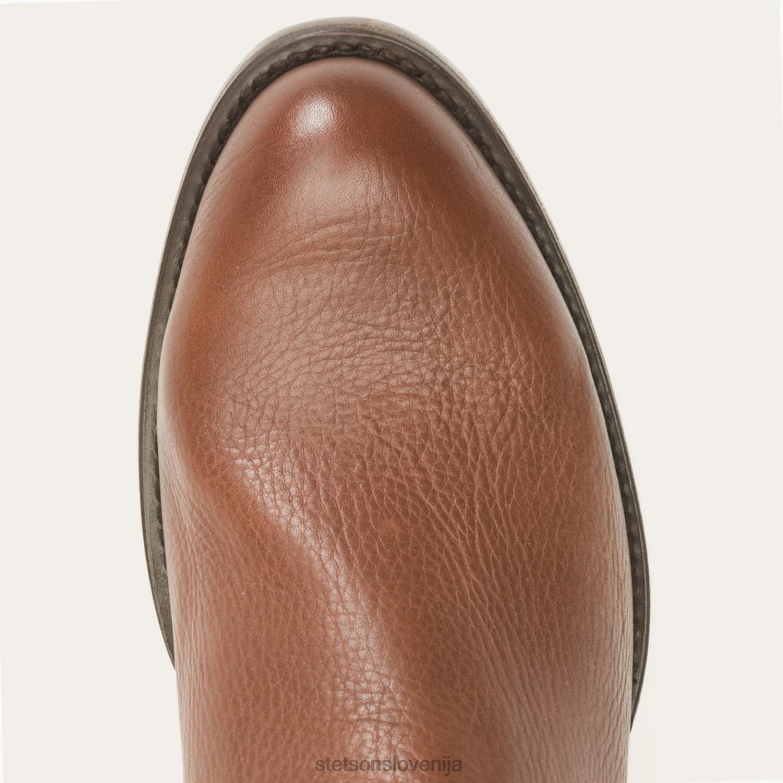 Stetson moški rancher škornji z zadrgo Z6H88219 rjav obutev