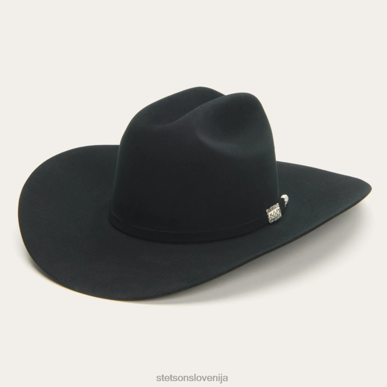 Stetson uniseks el amo Z6H88137 Črna pokrivala