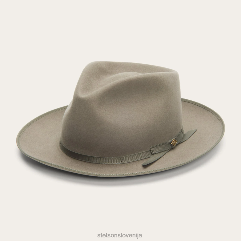 Stetson uniseks čisti stratoliner Z6H88129 fantomsko siva pokrivala
