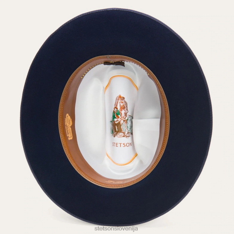 Stetson uniseks čisto odprta cesta Z6H88104 prava modra pokrivala