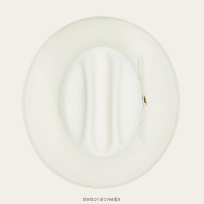 Stetson uniseks čisto odprta cesta Z6H88130 alabaster pokrivala