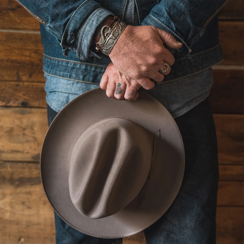 Stetson uniseks čisto odprta cesta Z6H8842 fantomsko siva pokrivala