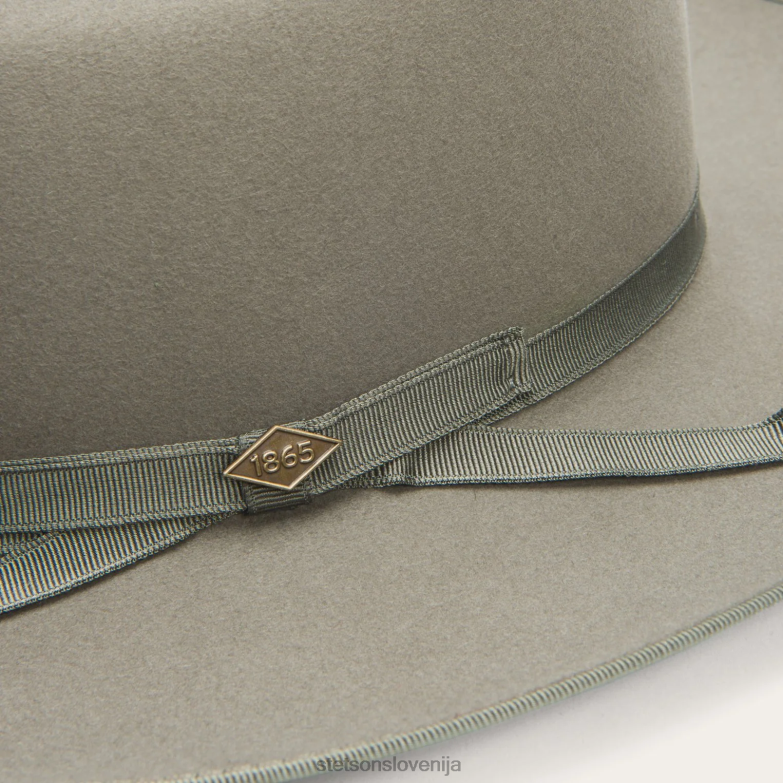 Stetson uniseks čisto odprta cesta Z6H8842 fantomsko siva pokrivala