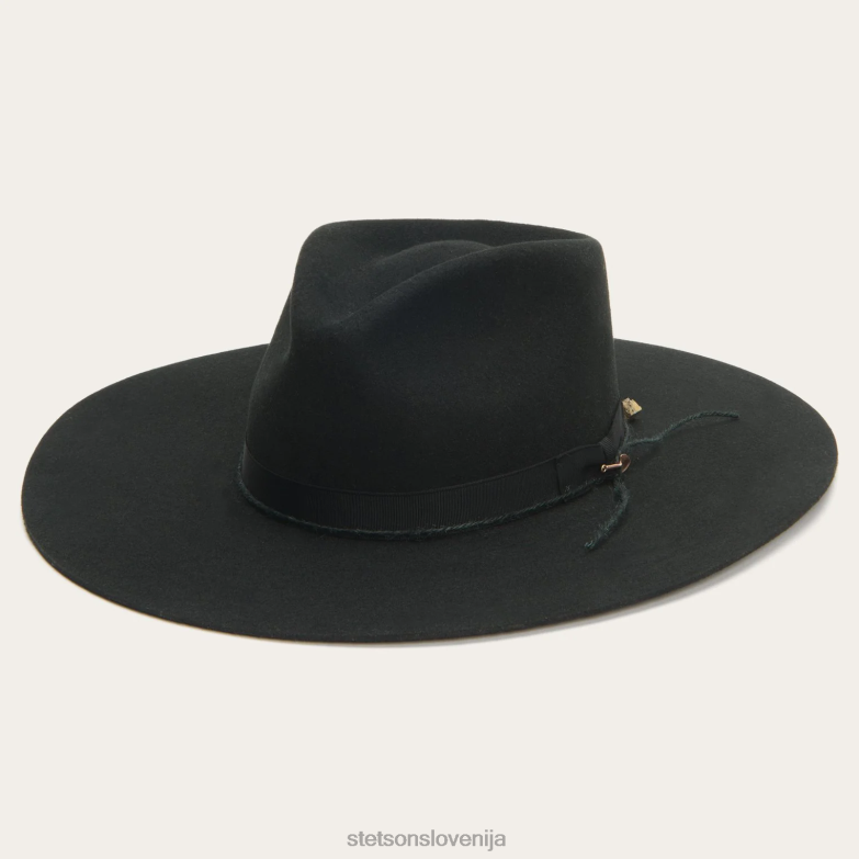 Stetson uniseks jw marshall Z6H8884 Črna pokrivala