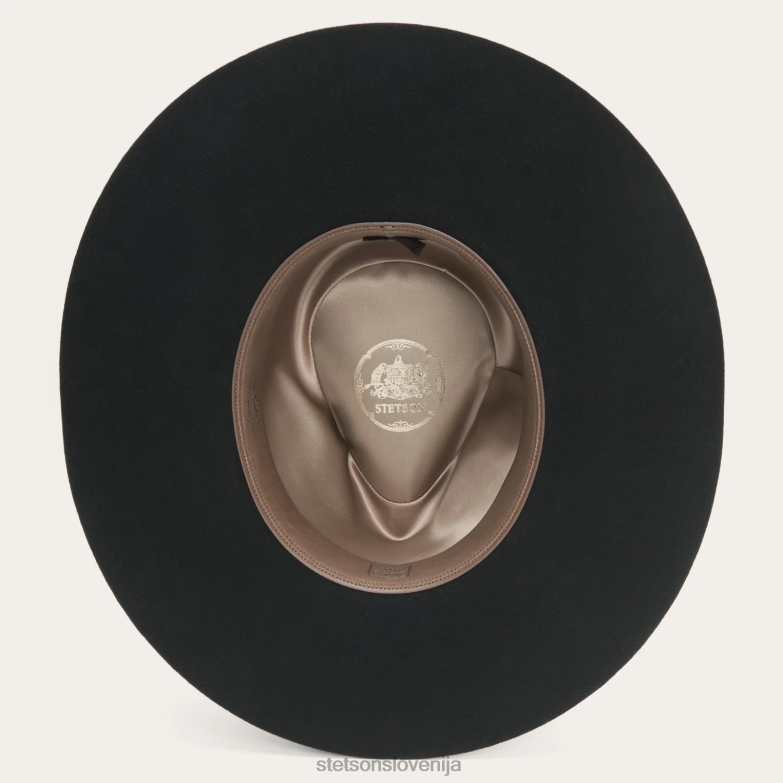 Stetson uniseks jw marshall Z6H8884 Črna pokrivala