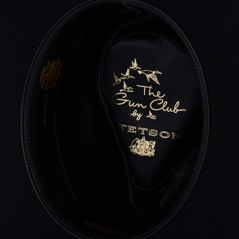 Stetson uniseks klobuk dune 5x gun club Z6H8851 Črna pokrivala