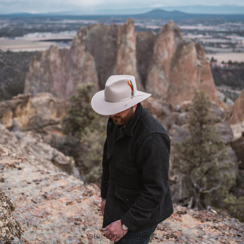 Stetson uniseks klobuk dune 5x gun club Z6H8890 srebrnotrebušček pokrivala
