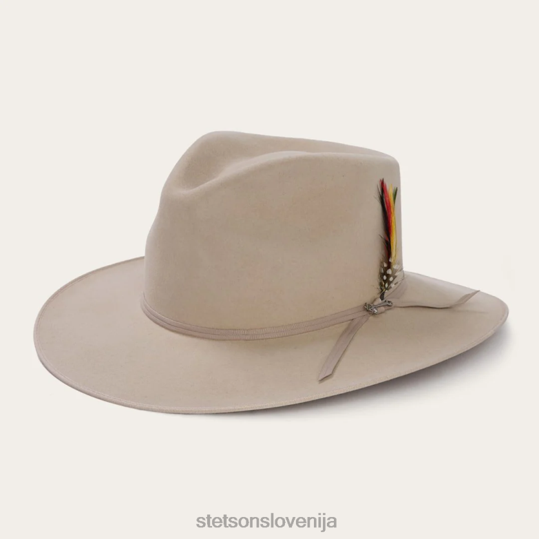 Stetson uniseks klobuk dune 5x gun club Z6H8890 srebrnotrebušček pokrivala