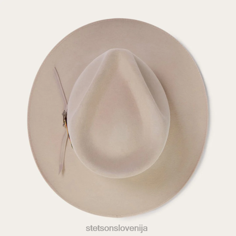 Stetson uniseks klobuk dune 5x gun club Z6H8890 srebrnotrebušček pokrivala