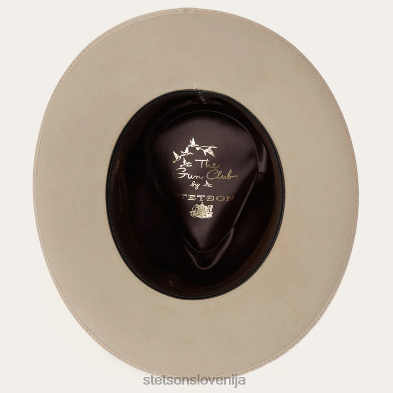 Stetson uniseks klobuk dune 5x gun club Z6H8890 srebrnotrebušček pokrivala