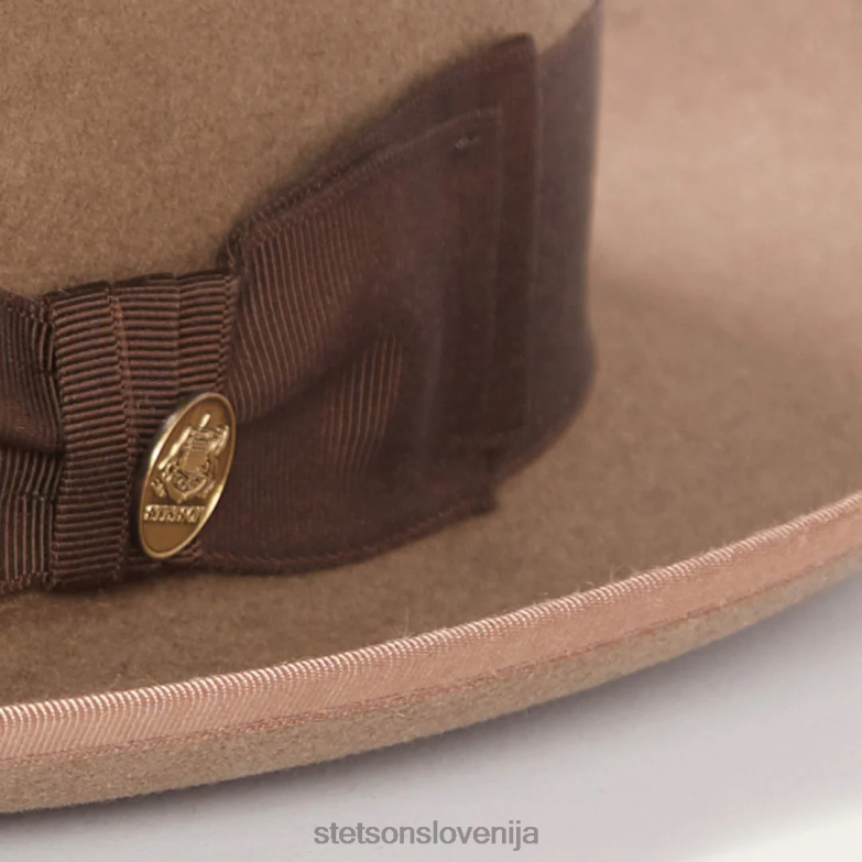 Stetson uniseks fedora iz volne whippet Z6H88102 kamela pokrivala