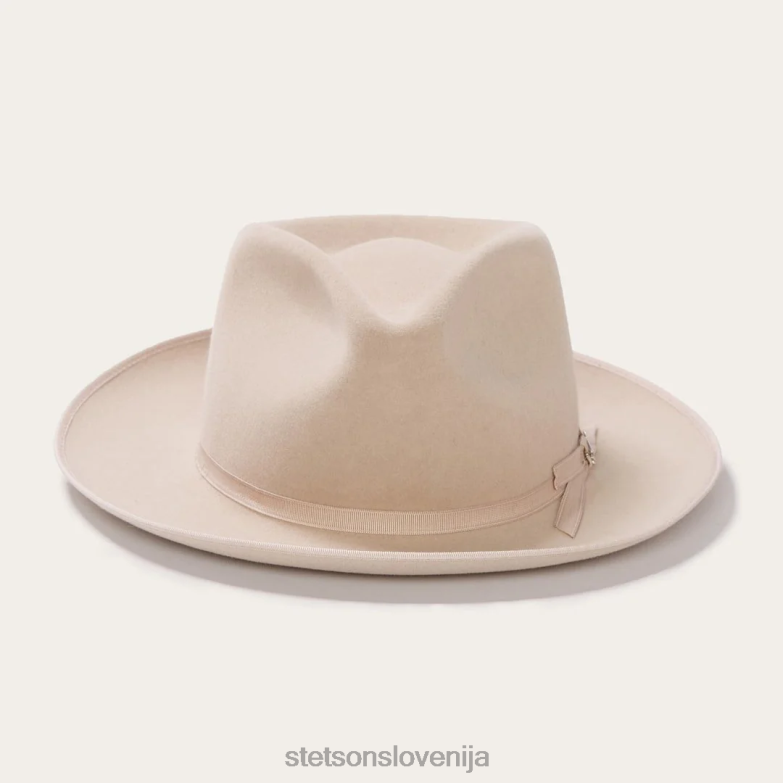Stetson uniseks stratoliner fedora Z6H8837 srebrnotrebušček pokrivala