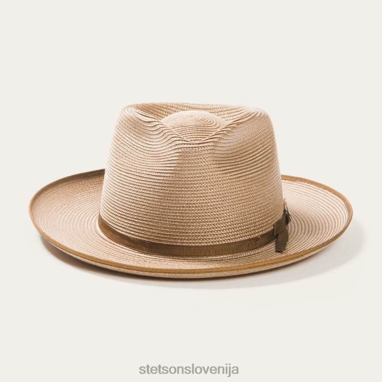 Stetson uniseks stratoliner milan fedora Z6H88110 konjak pokrivala