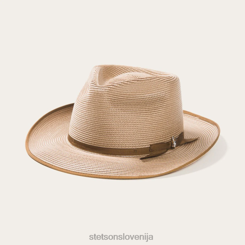 Stetson uniseks stratoliner milan fedora Z6H88110 konjak pokrivala