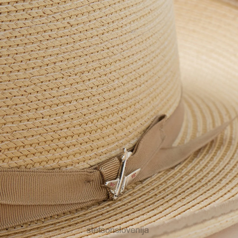 Stetson uniseks stratoliner milan fedora Z6H88138 konjak pokrivala