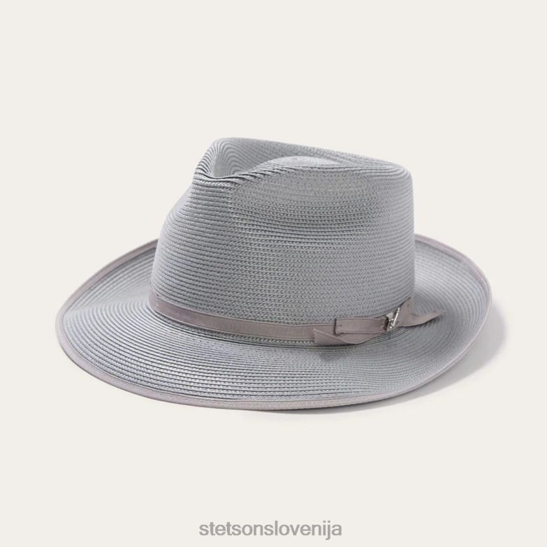 Stetson uniseks stratoliner milan fedora Z6H8888 siva pokrivala