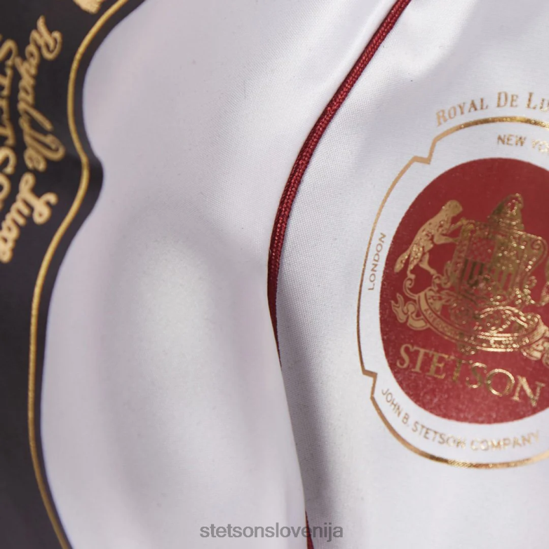 Stetson uniseks tempeljska fedora Z6H8895 mink pokrivala