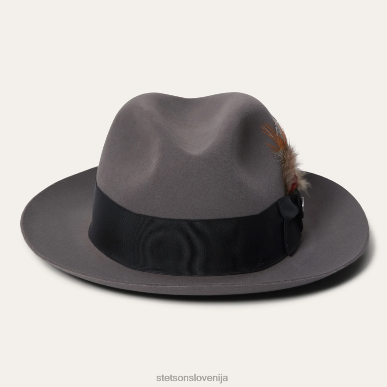 Stetson uniseks tempeljska fedora Z6H8897 karibu pokrivala