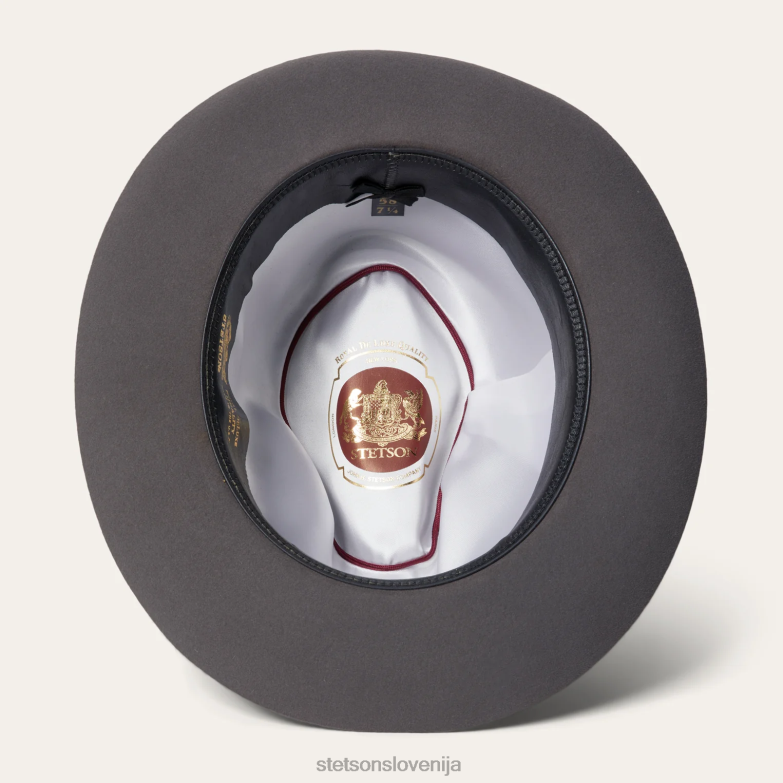 Stetson uniseks tempeljska fedora Z6H8897 karibu pokrivala