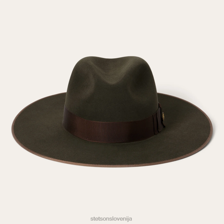 Stetson uniseks trimestna fedora Z6H88187 žajbelj pokrivala