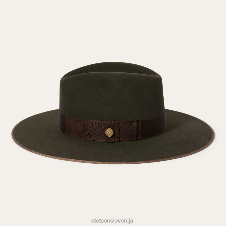 Stetson uniseks trimestna fedora Z6H88187 žajbelj pokrivala