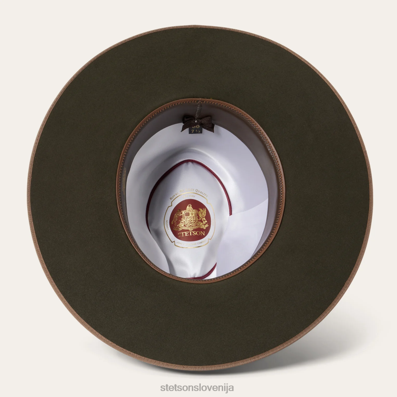Stetson uniseks trimestna fedora Z6H88187 žajbelj pokrivala