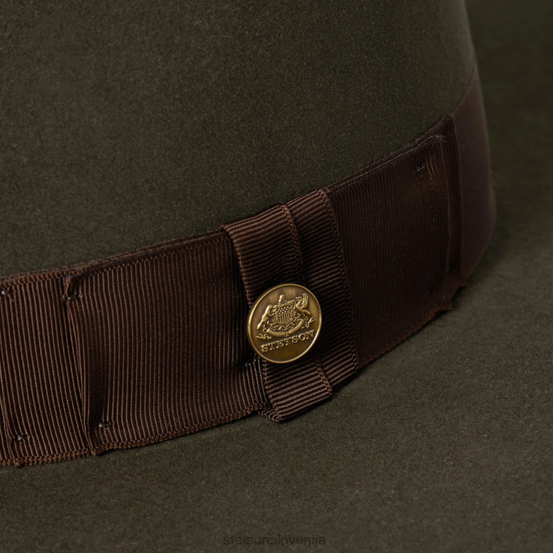 Stetson uniseks trimestna fedora Z6H88187 žajbelj pokrivala