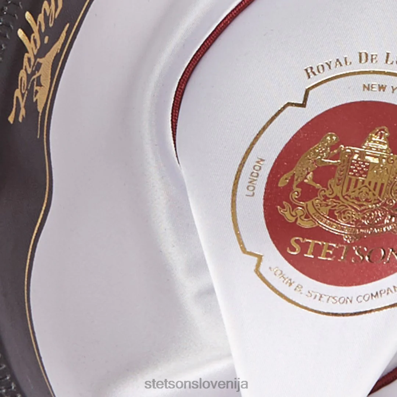 Stetson uniseks whippet fedora Z6H8812 Črna pokrivala