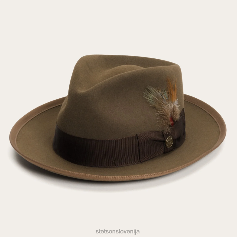 Stetson uniseks whippet fedora Z6H8813 tawny pokrivala