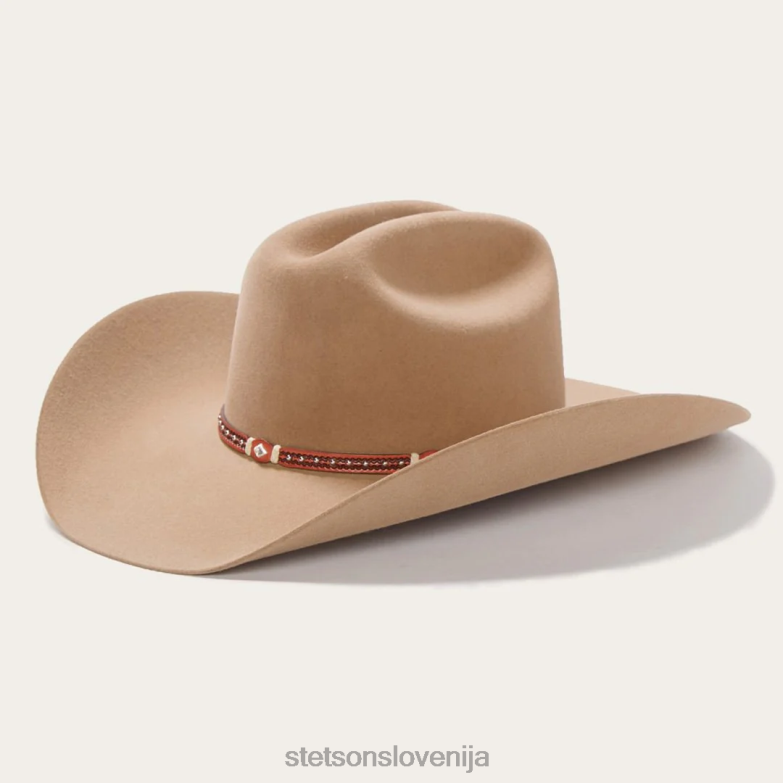 Stetson uniseks Monterey 6x kavbojski klobuk Z6H88118 srnjak pokrivala