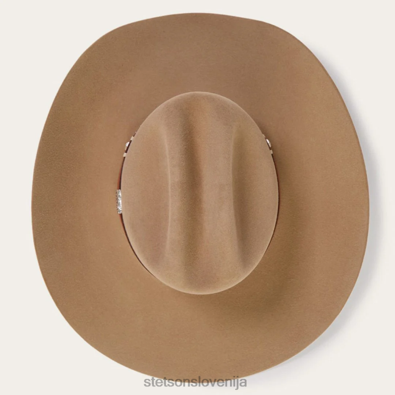 Stetson uniseks Monterey 6x kavbojski klobuk Z6H88118 srnjak pokrivala