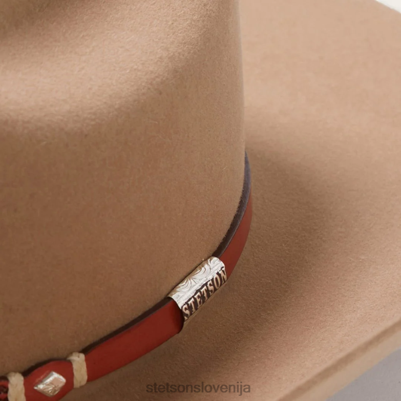 Stetson uniseks Monterey 6x kavbojski klobuk Z6H88118 srnjak pokrivala