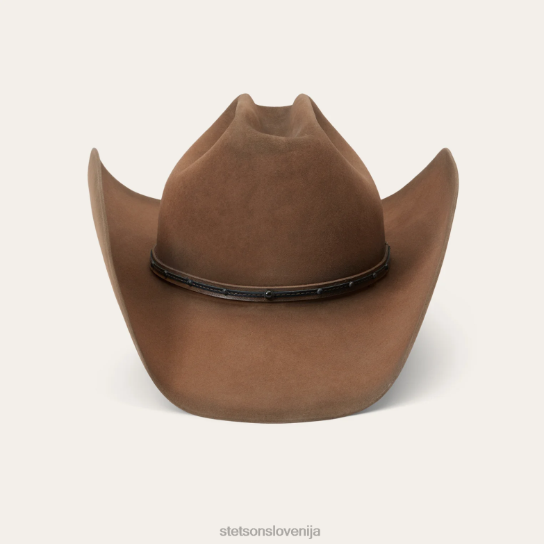 Stetson uniseks boss of the plains 6x kavbojski klobuk Z6H8832 sortirana rjava pokrivala