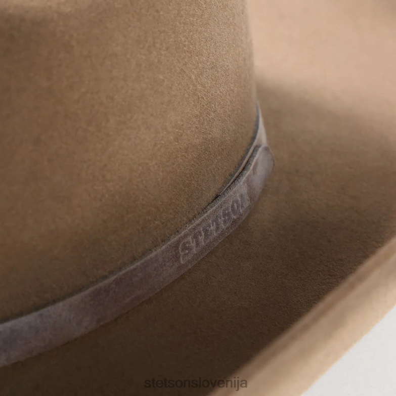 Stetson uniseks boss of the plains 6x kavbojski klobuk Z6H8832 sortirana rjava pokrivala