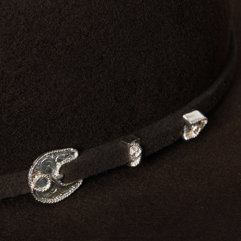 Stetson uniseks koral 4x kavbojski klobuk Z6H8816 čokolada pokrivala