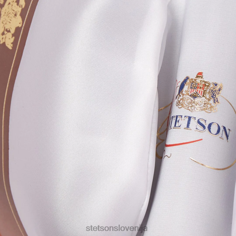 Stetson uniseks odprta cesta 6x kavbojski klobuk Z6H8865 čokolada pokrivala