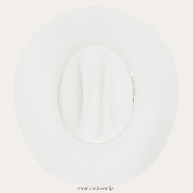 Stetson uniseks skyline 6x kavbojski klobuk Z6H88107 srebrno siva pokrivala