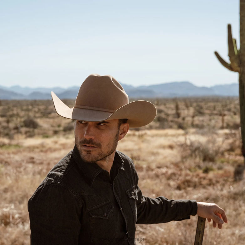 Stetson uniseks skyline 6x kavbojski klobuk Z6H886 sahara pokrivala