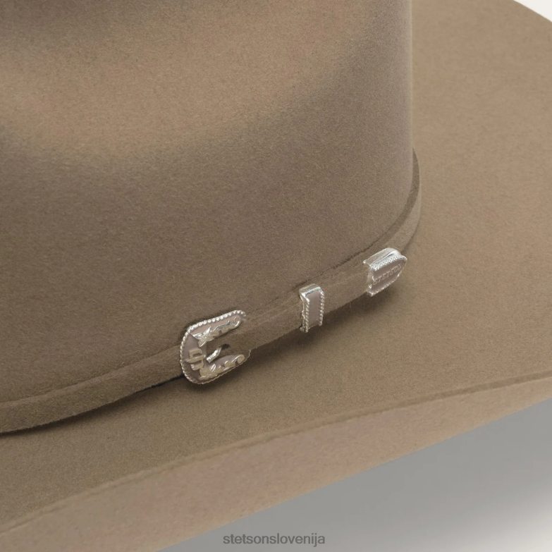 Stetson uniseks skyline 6x kavbojski klobuk Z6H887 Črna pokrivala