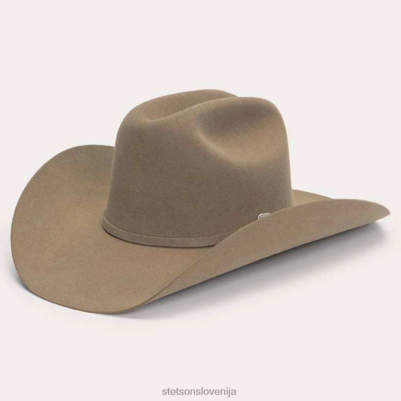 Stetson uniseks skyline 6x kavbojski klobuk Z6H887 Črna pokrivala