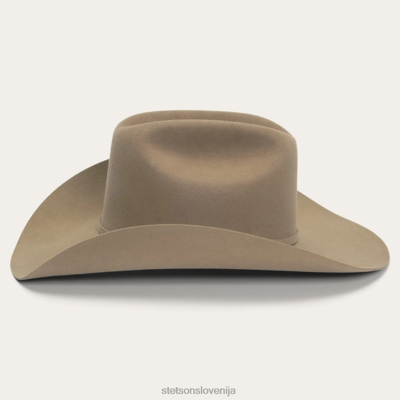 Stetson uniseks skyline 6x kavbojski klobuk Z6H887 Črna pokrivala