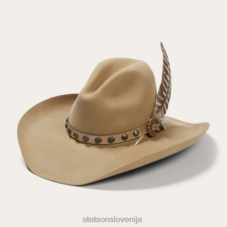 Stetson uniseks zlomljen lok 4x kavbojski klobuk Z6H8814 dolar pokrivala