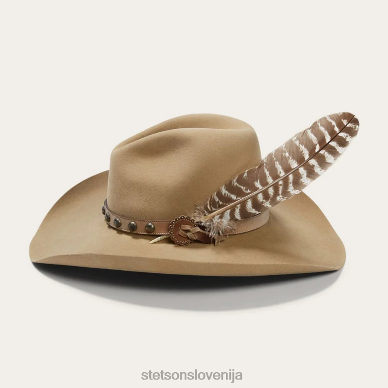Stetson uniseks zlomljen lok 4x kavbojski klobuk Z6H8814 dolar pokrivala
